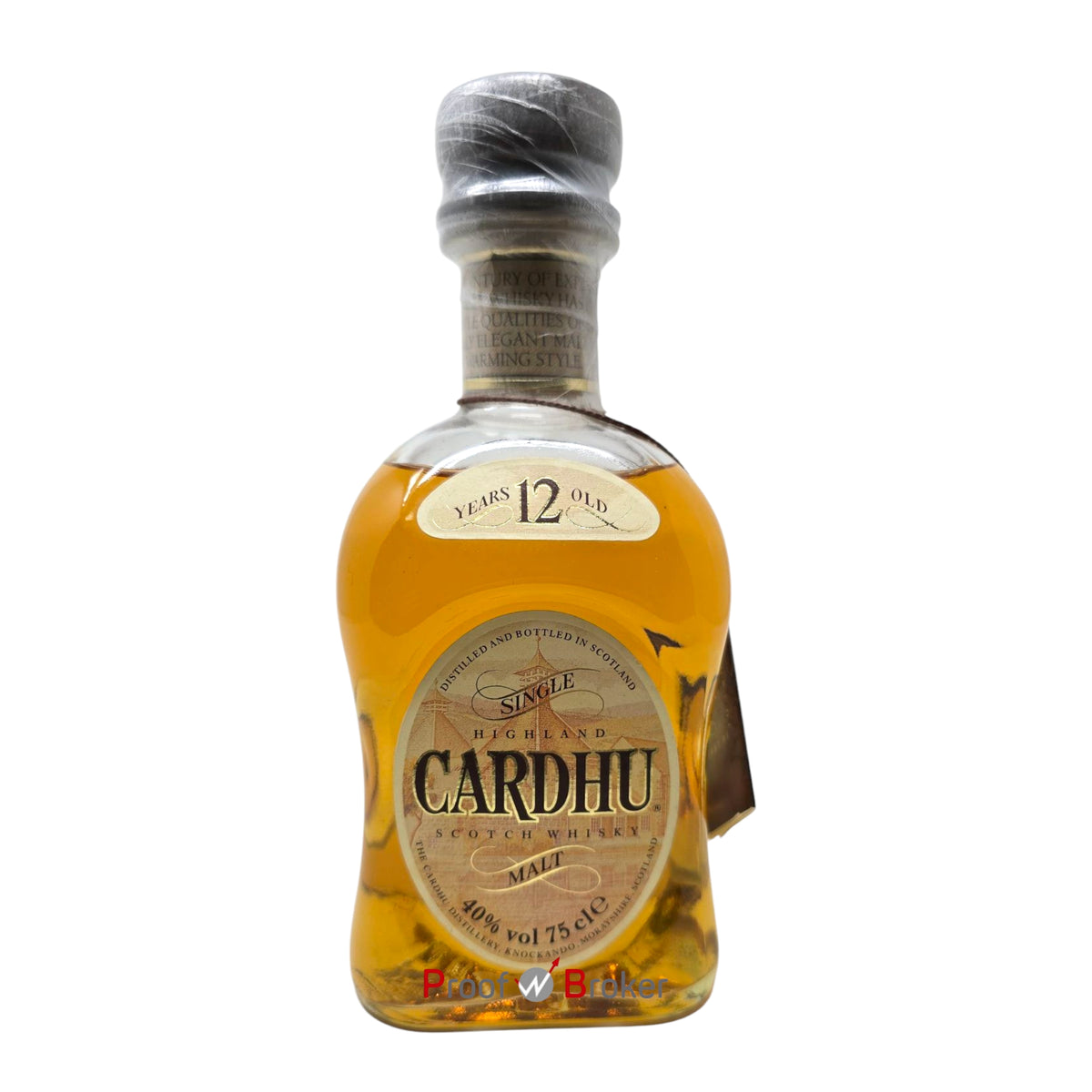 Cardhu 12 Years Old Bottling 1980s 0,75 L