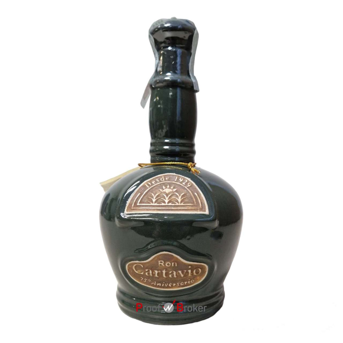 Cartavio 75 Anniversario Ceramic Bottle 12 Años Ron 0,7 L