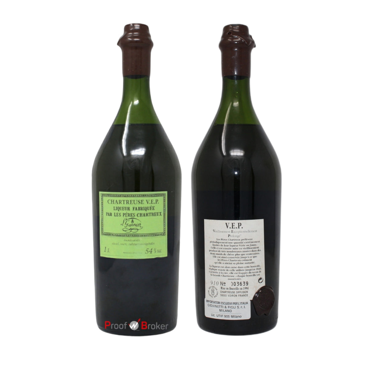 Chartreuse V.E.P. 1994 Produit De France 1,0 L