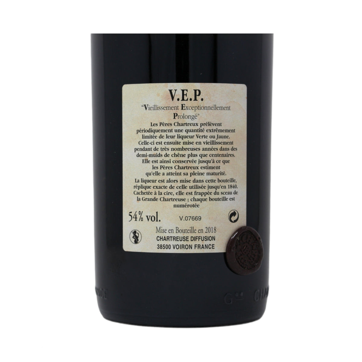 Chartreuse V.E.P. 2018 Produit De France 1,0 L
