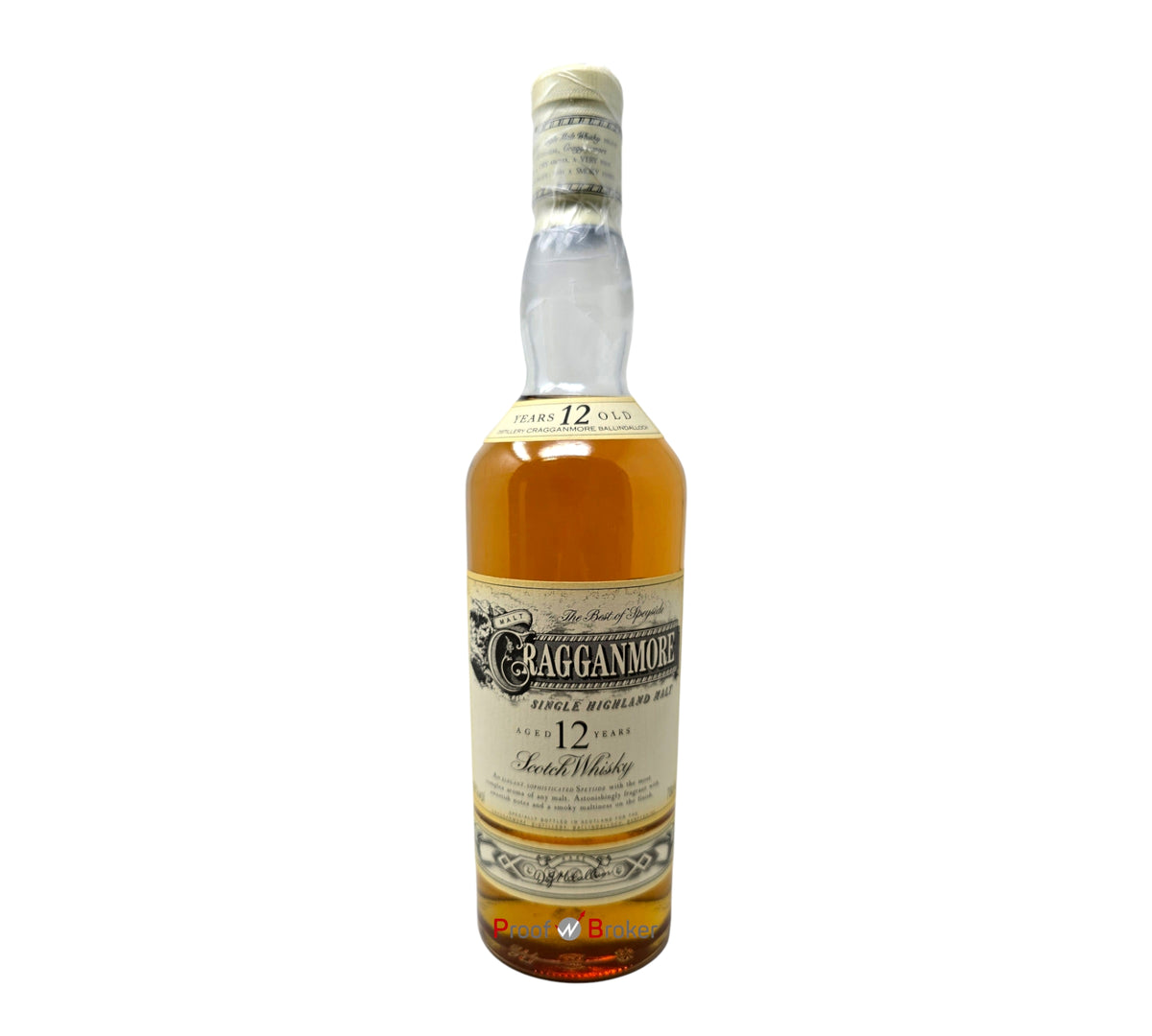 Cragganmore 12 Years Old Bottling 1990s 0,7 L