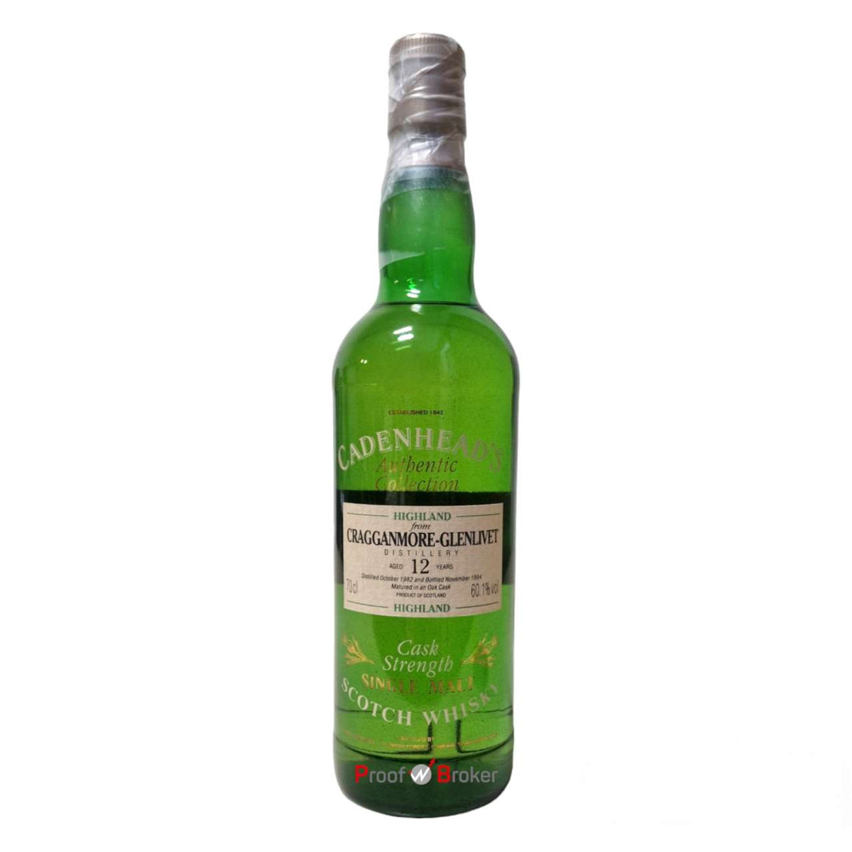 Cragganmore - Glenlivet 1982 Cadenhead's Authentic Collection 0,7 L