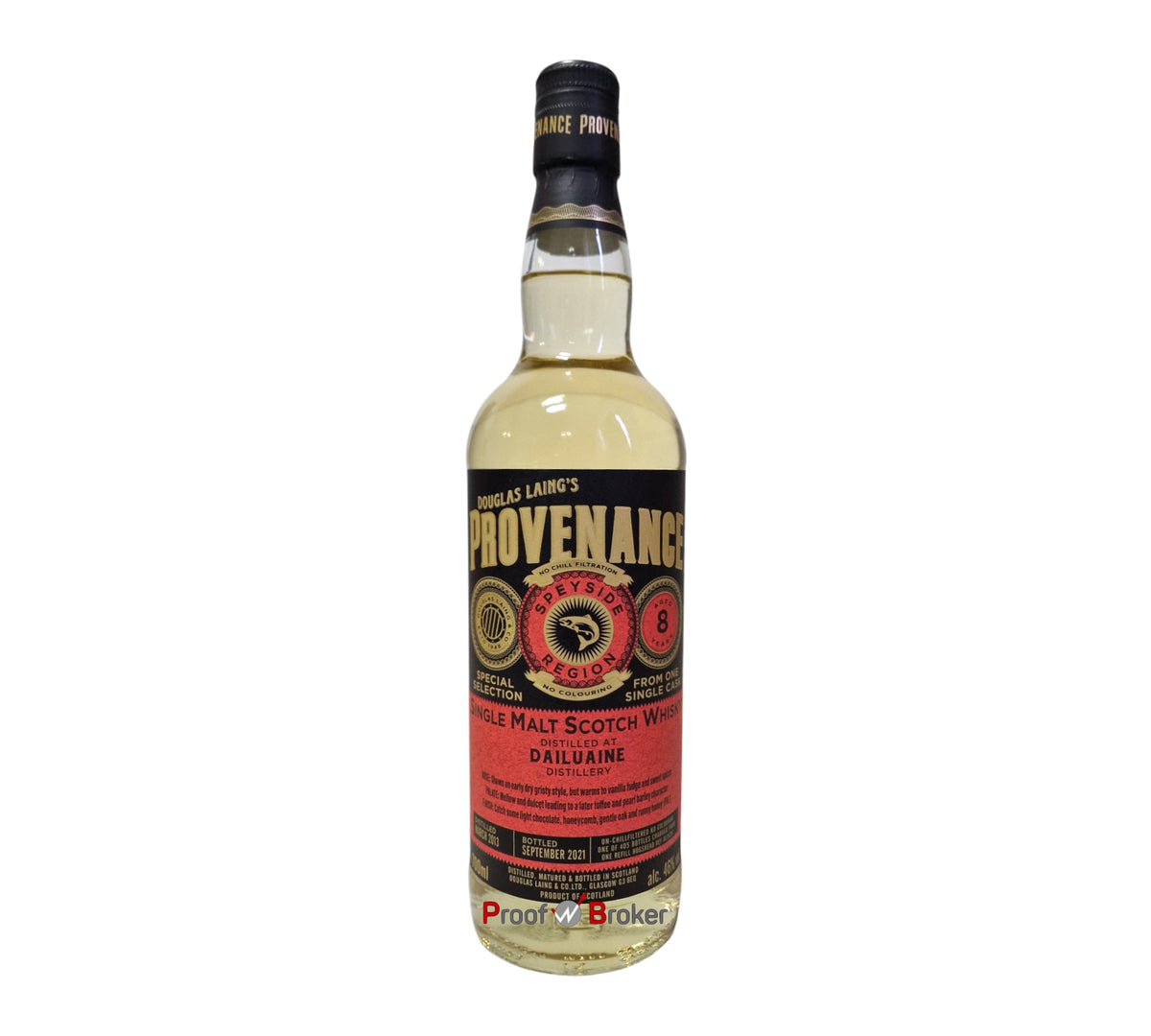 Dailuaine 8 Years Old Provenance Douglas Laing 0,7 L