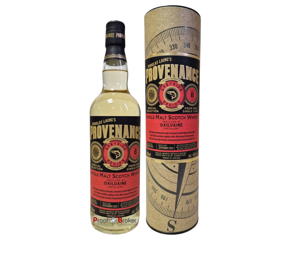 Dailuaine 8 Years Old Provenance Douglas Laing 0,7 L