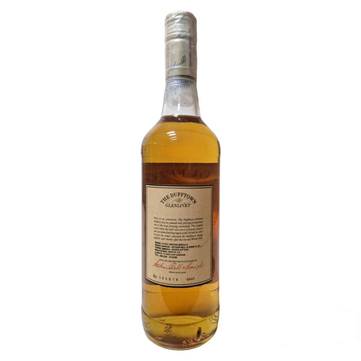 Dufftown Glenlivet 10 Year Old 1980s 0,75 L