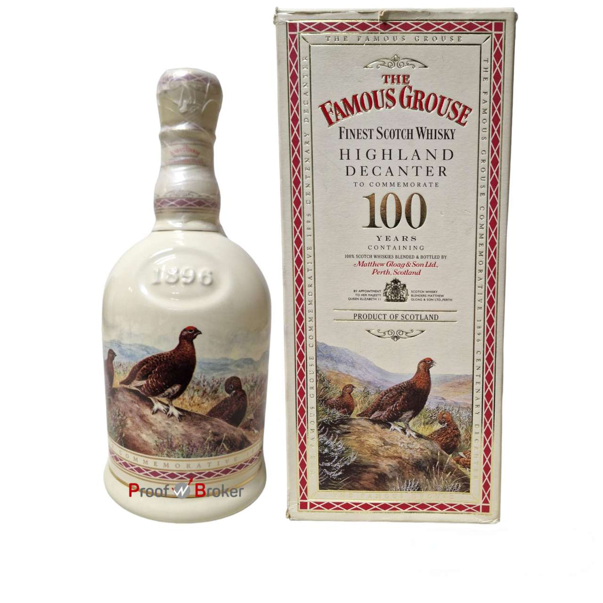 Famous Grouse Highland Decanter 100 Years Anniversary 0,7 L