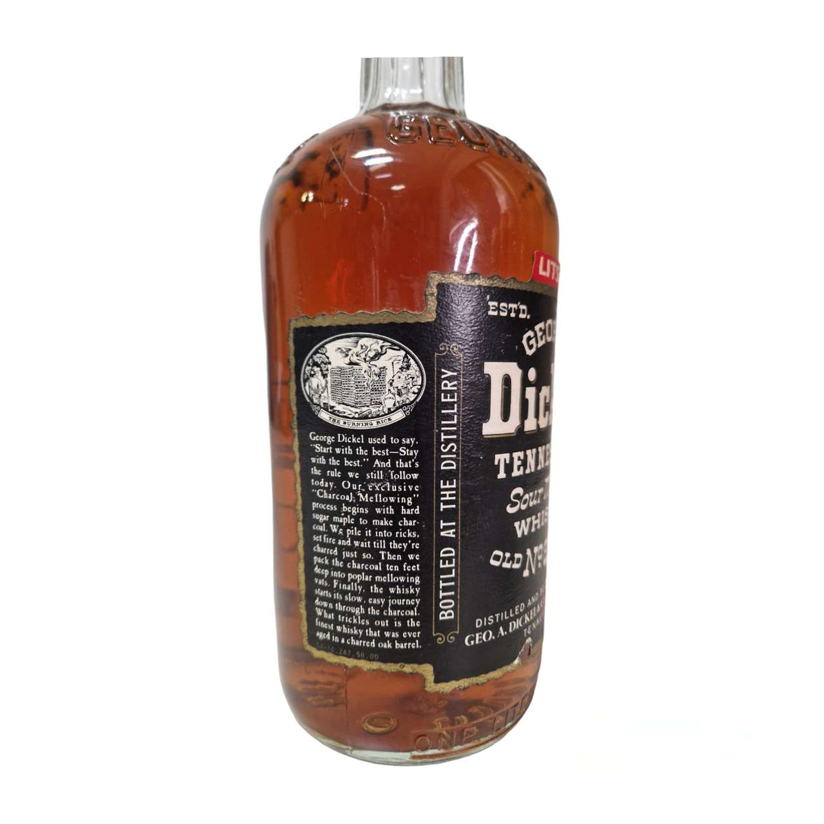 George Dickel Old No.8 Brand Tennessee Sour Mash Whisky 1,0 L