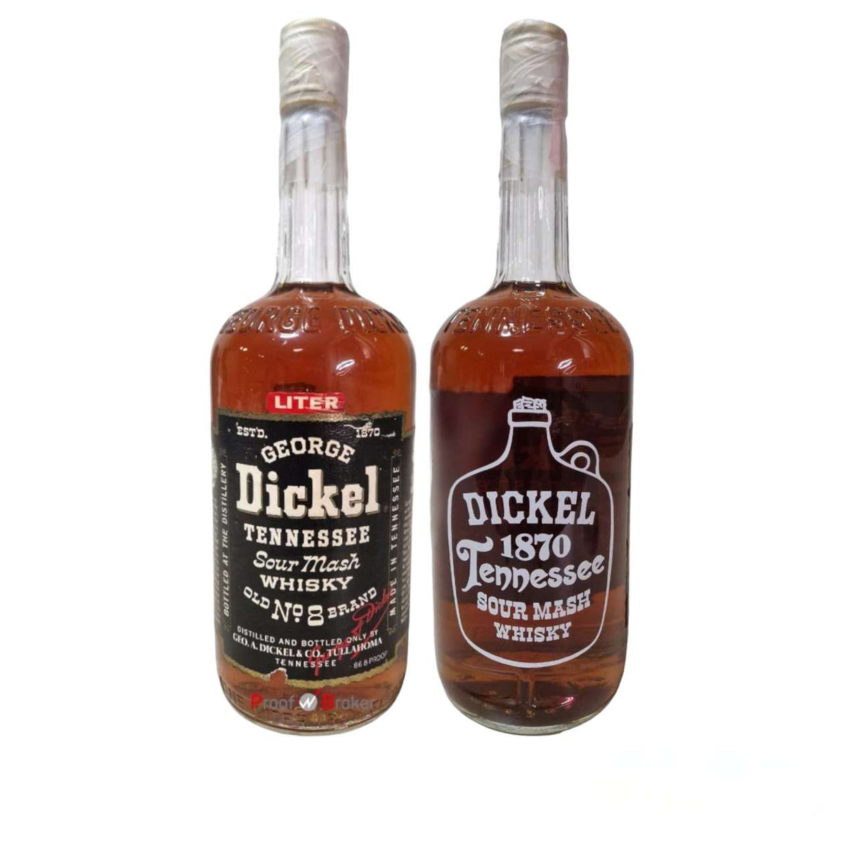 George Dickel Old No.8 Brand Tennessee Sour Mash Whisky 1,0 L