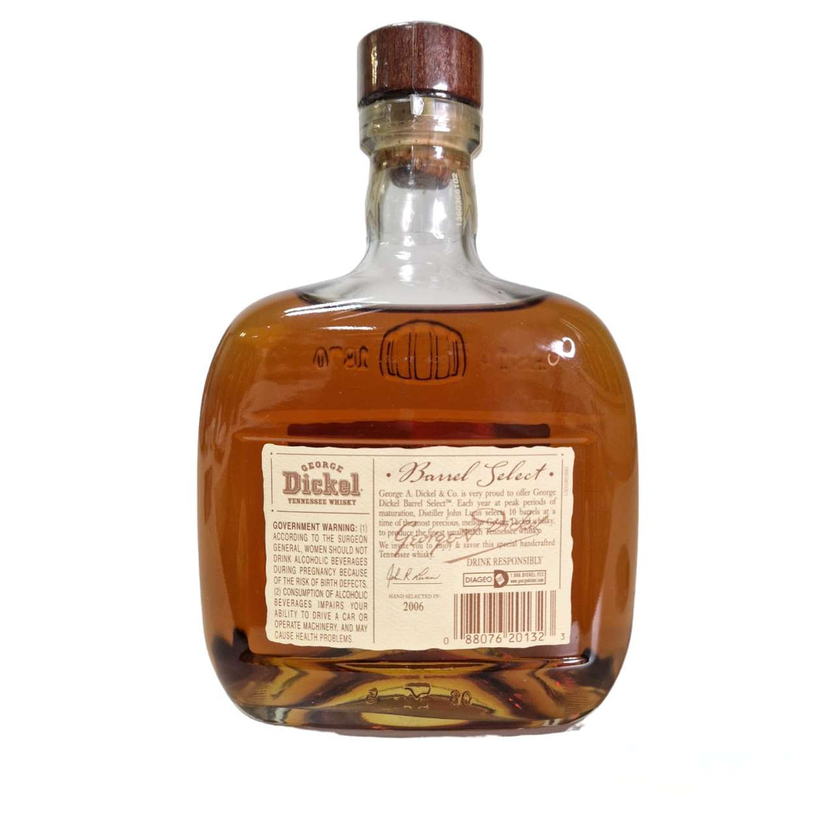 George Dickel Tennessee Whisky 2006 Barrel Select 750 ML