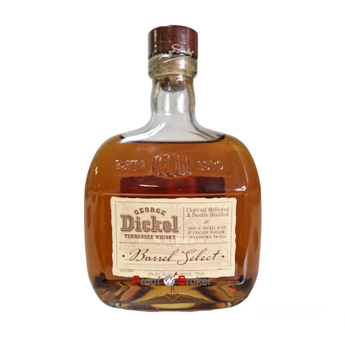 George Dickel Tennessee Whisky 2006 Barrel Select 750 ML