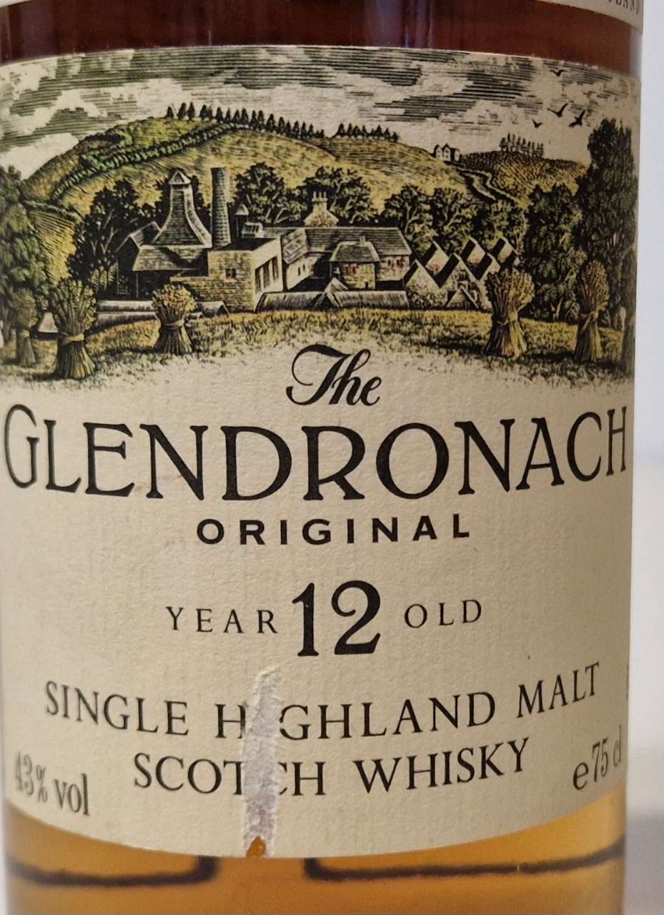 Glendronach 12 Year Old Original 1980s 0,75 L