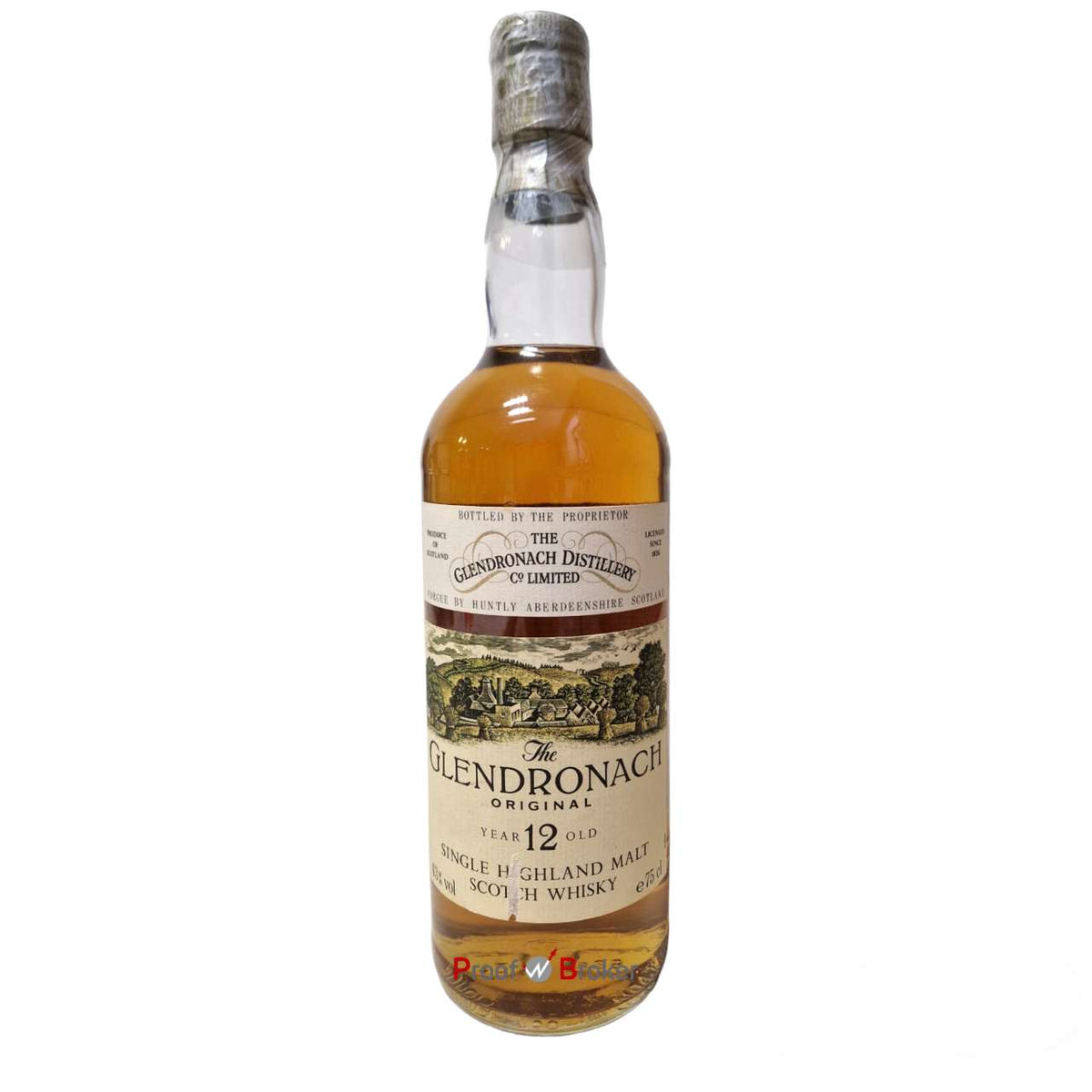 Glendronach 12 Year Old Original 1980s 0,75 L