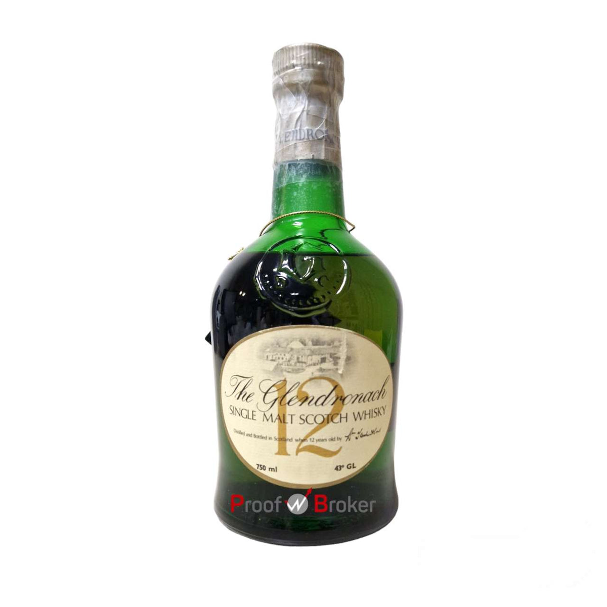 Glendronach 12 Years Old Dumpy Teacher's 0,75 L