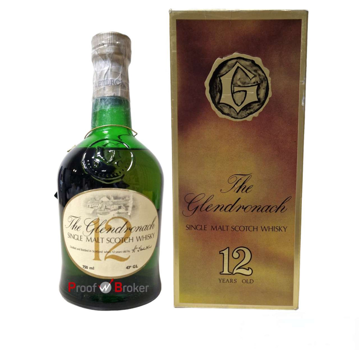 Glendronach 12 Years Old Dumpy Teacher's 0,75 L