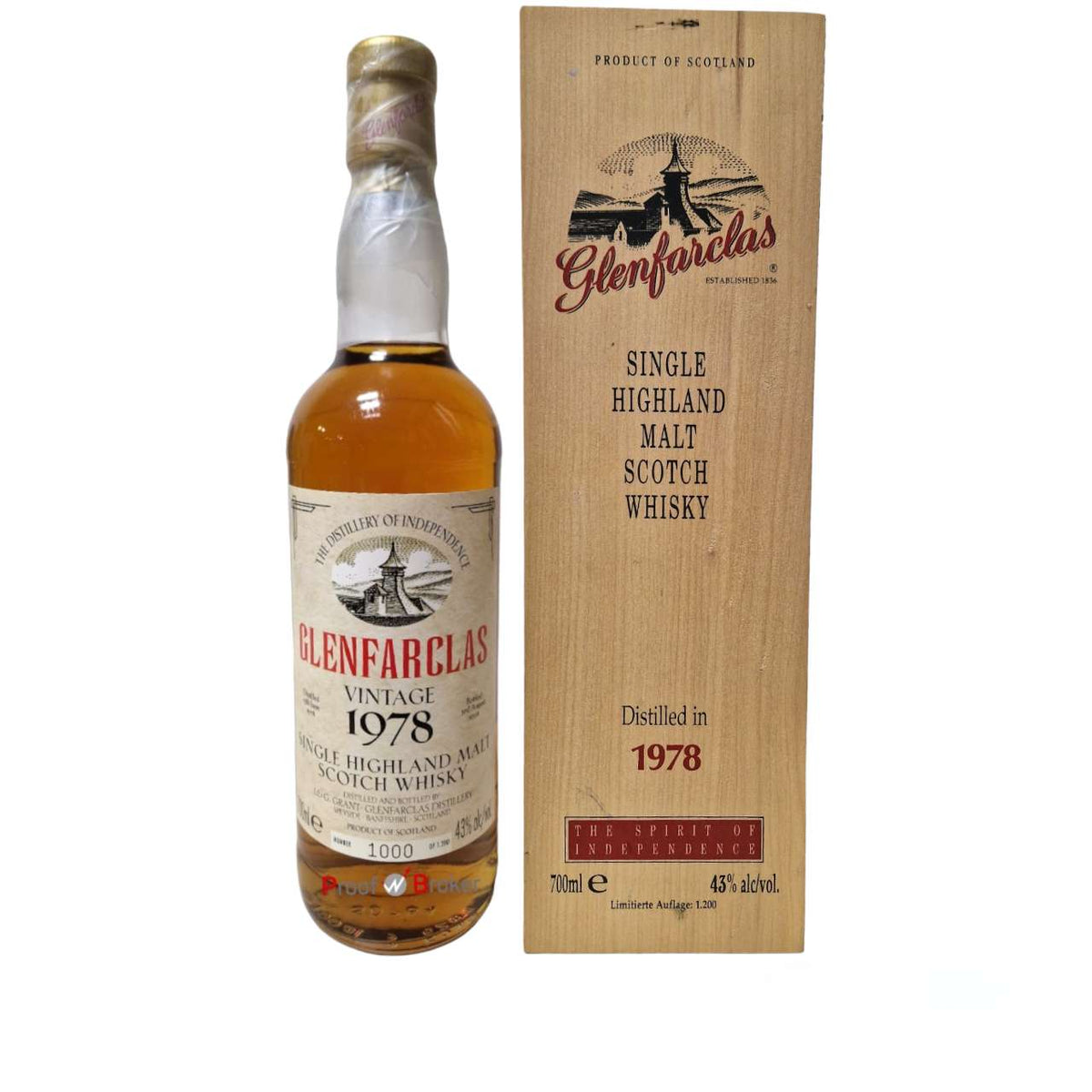 Glenfarclas 1978 The Spirit of Independence 0,7 L