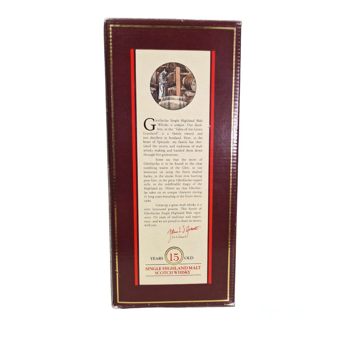Glenfarclas 15 Year Old 1980s Averna Import 0,75 L