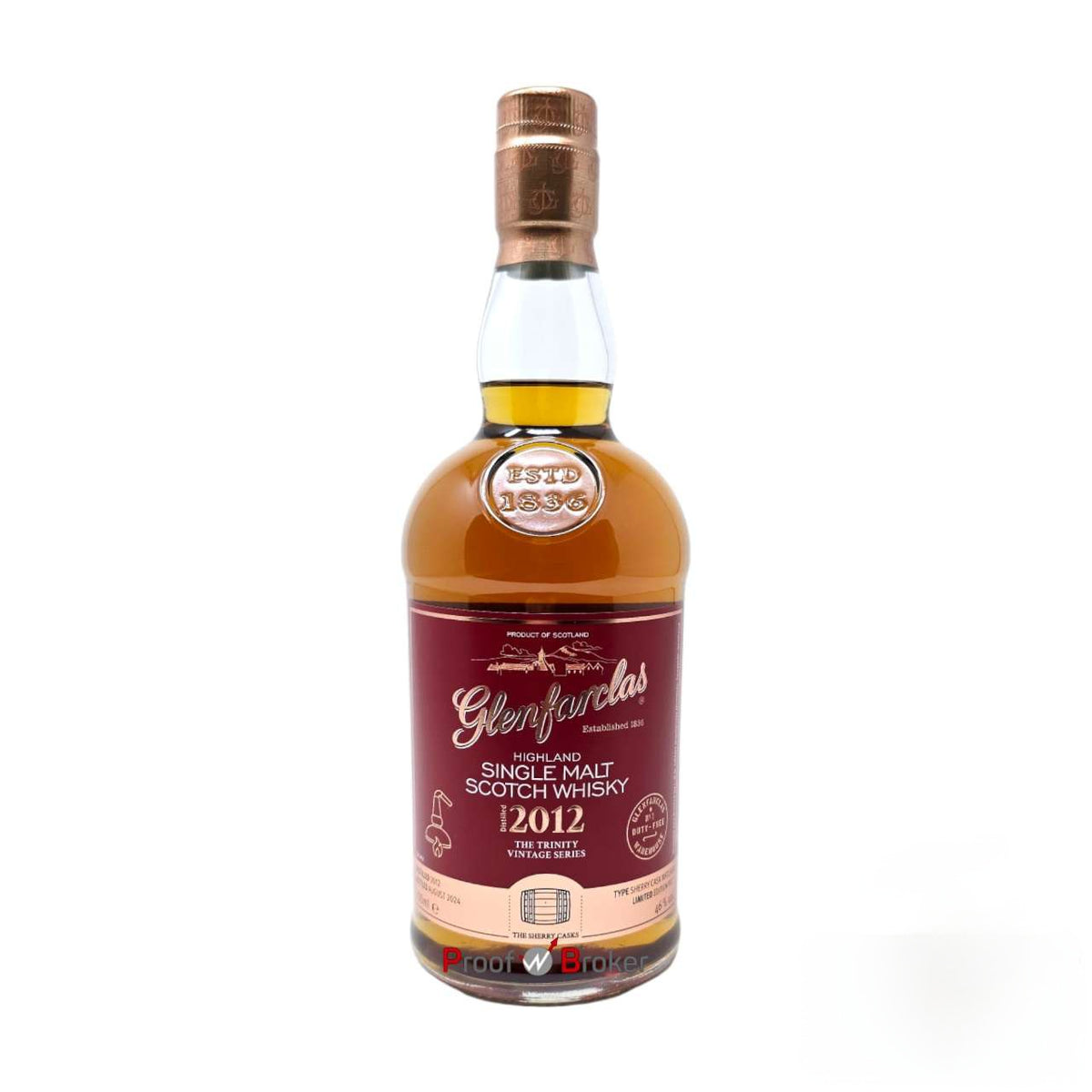 Glenfarclas 2012 Sherry Cask The Trinity Vintage Series 0,7 L