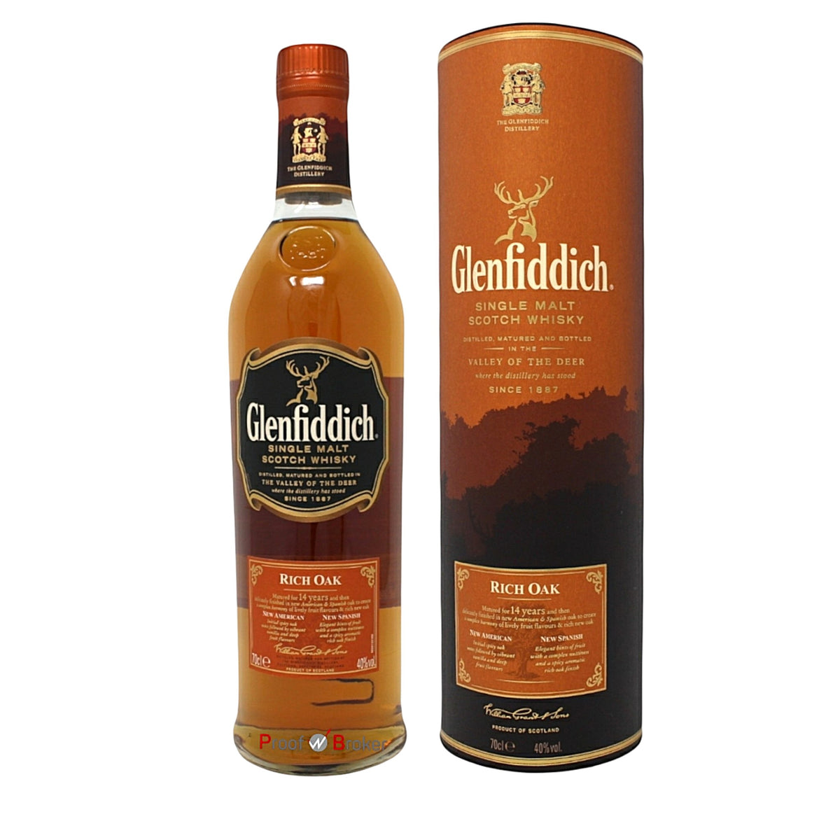 Glenfiddich 14 Years Rich Oak 0,7 L