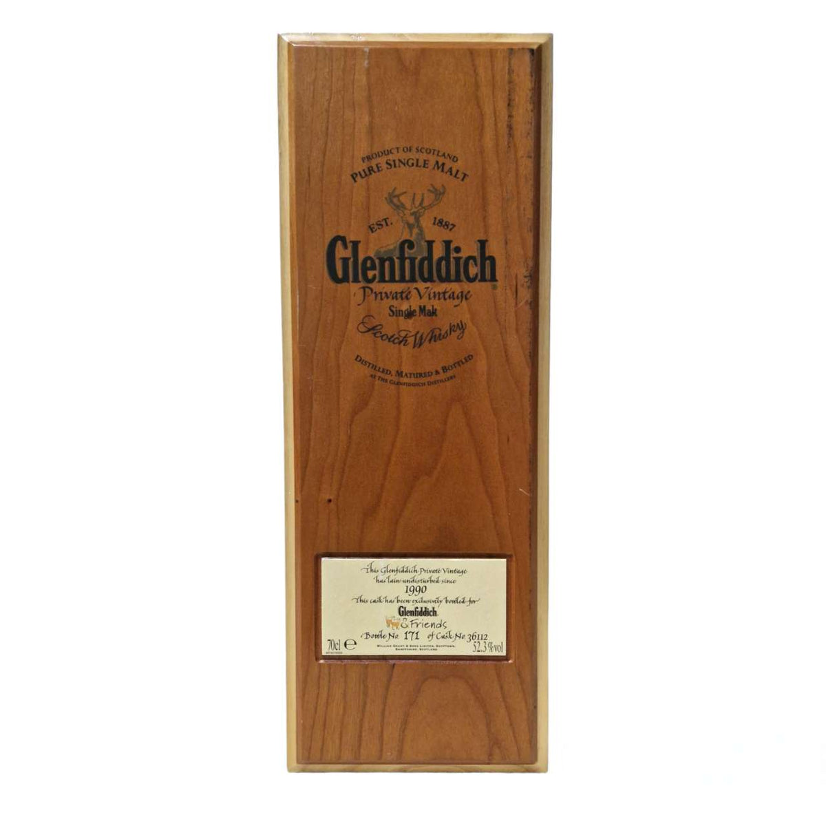 Glenfiddich 1990 Private Vintage Glenfiddich & Friends 0,7 L