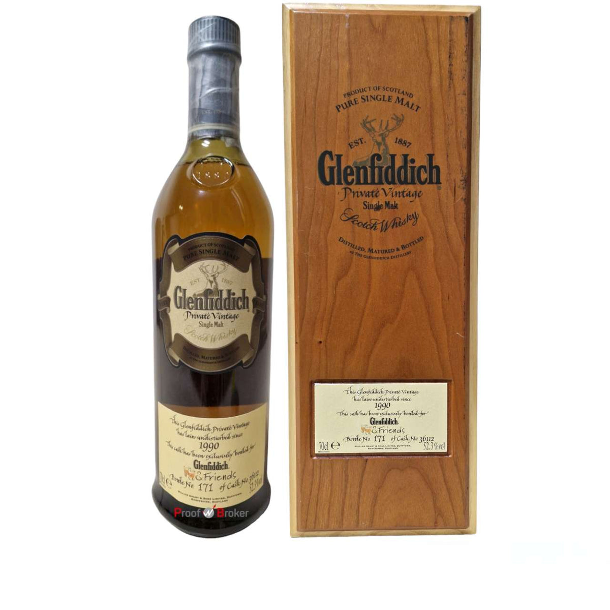 Glenfiddich 1990 Private Vintage Glenfiddich & Friends 0,7 L