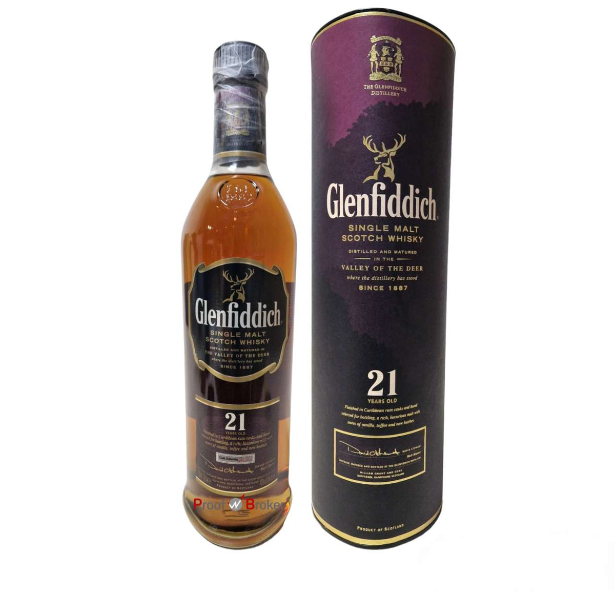 Glenfiddich 21 Years Caribbean Rum Cask Selection 22 0,7 L