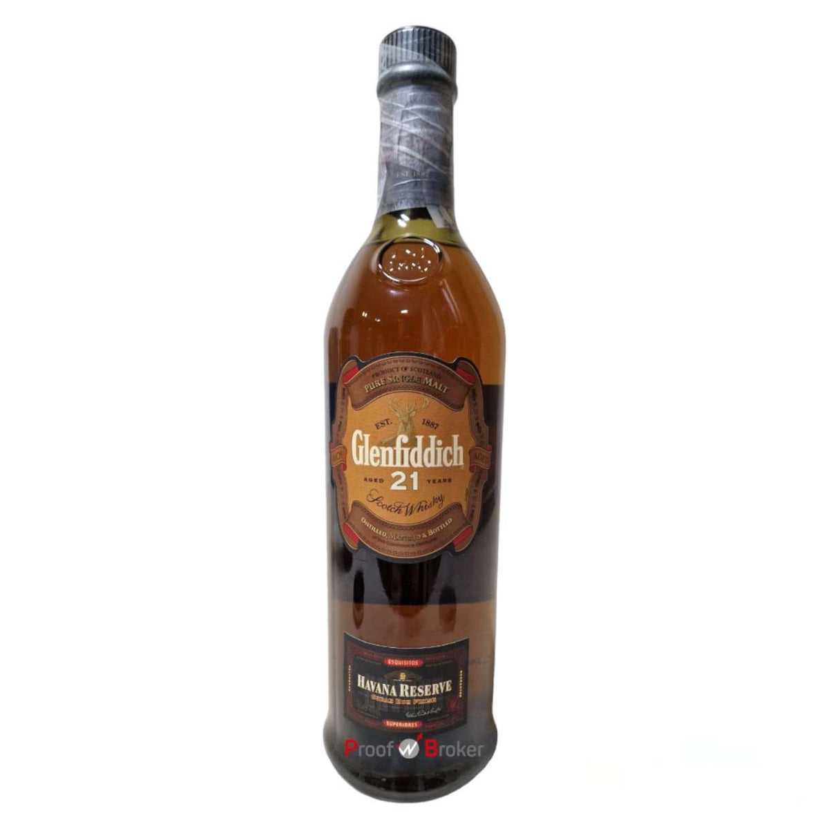 Glenfiddich 21 Years Havana Reserve Cuban Rum Finish 0,7 L