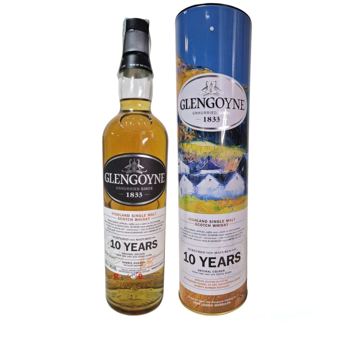 Glengoyne 10 Years Glasgow School of Art Mackintosh Appeal 0,7 L