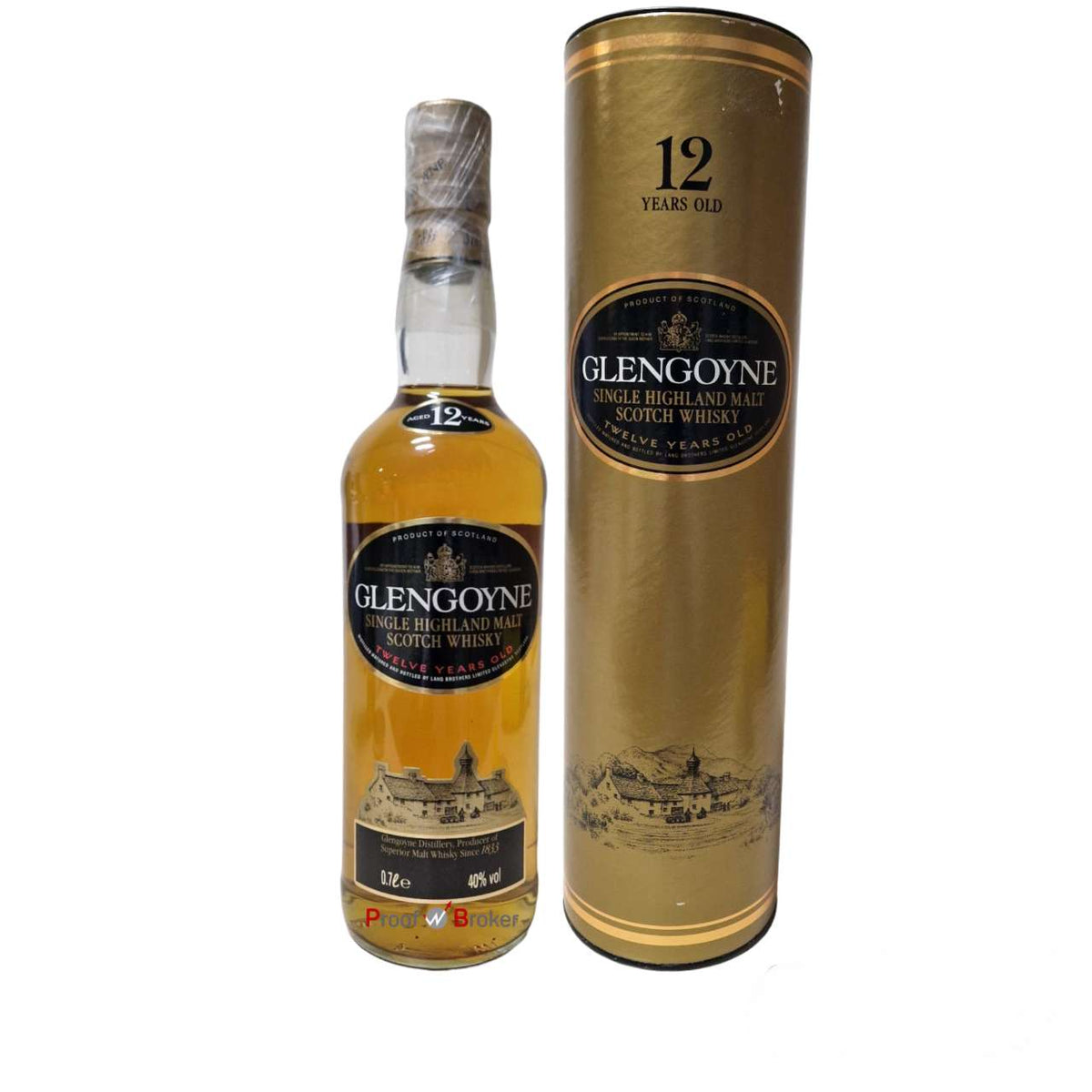 Glengoyne 12 Years Highland Malt Old Bottling 0,7 L
