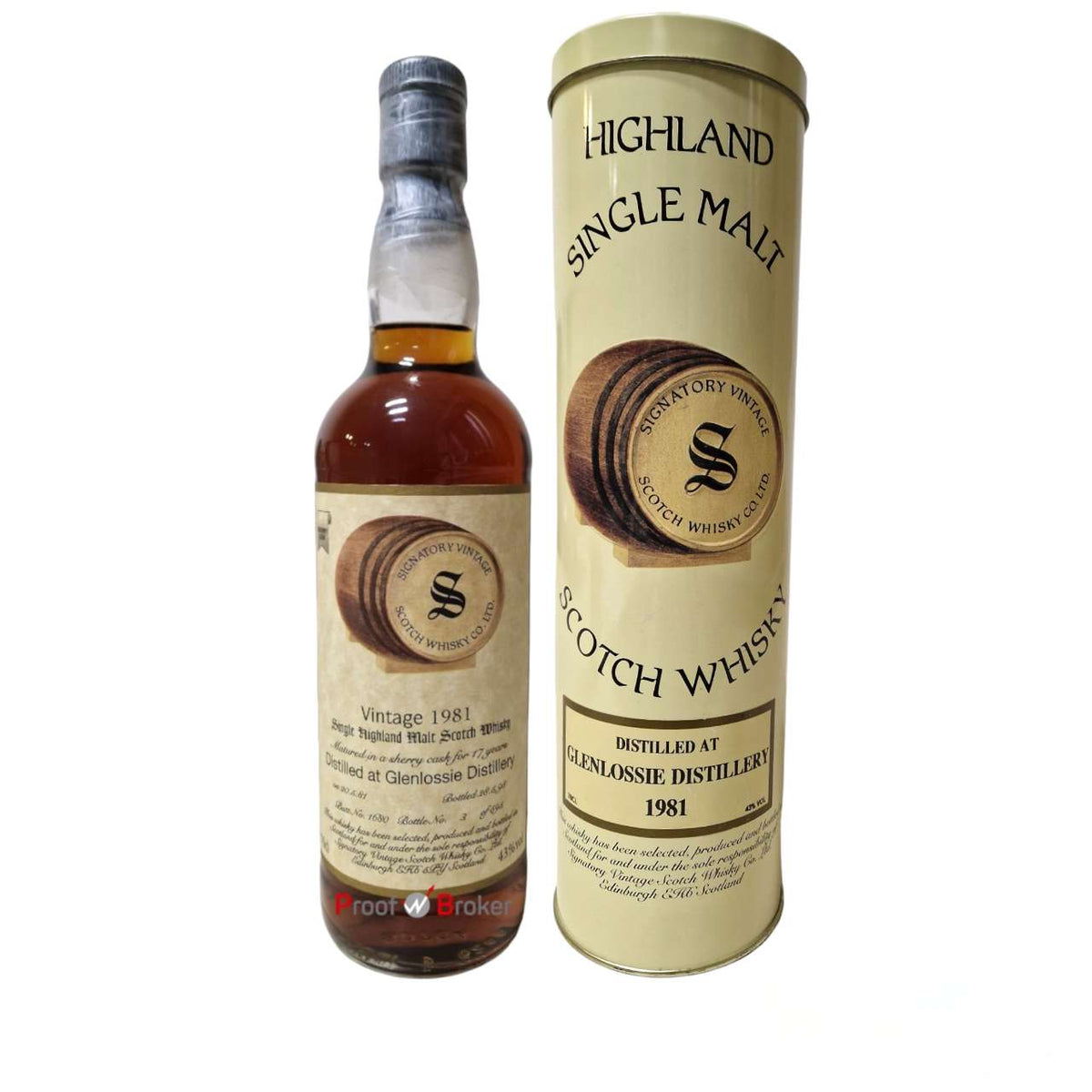 Glenlossie 1981 Signatory Vintage Collection 0,7 L