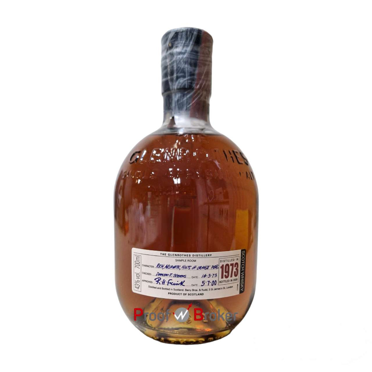 Glenrothes 1973 Speyside Malt 0,7 L