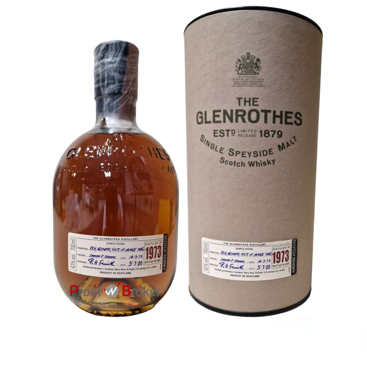Glenrothes 1973 Speyside Malt 0,7 L