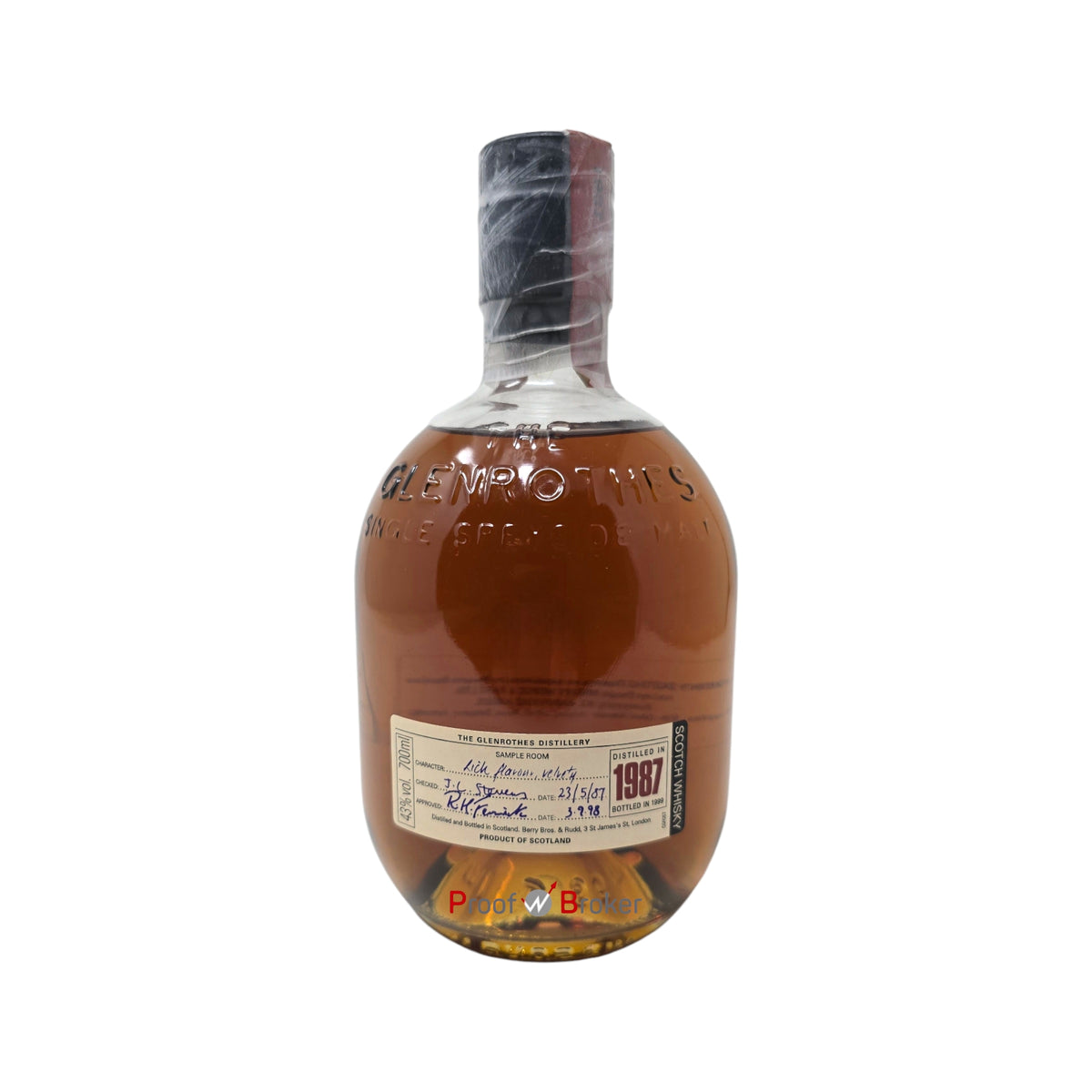 Glenrothes 1987 Bottled 1999 0,7 L