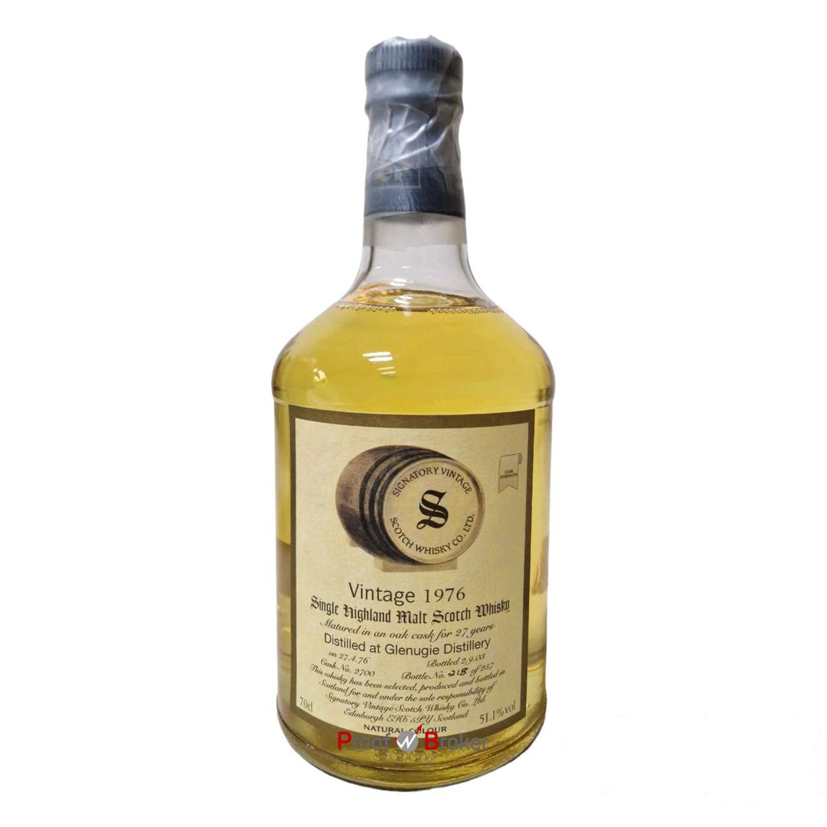 Glenugie 1976 Signatory Vintage Collection Dumpy 27 Years 0,7 L