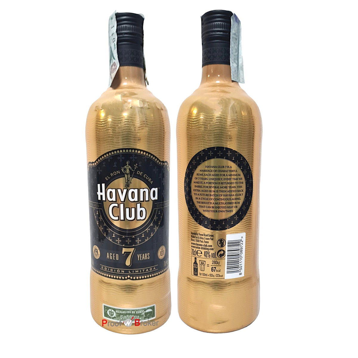 Havana Club Anejo 7 Anos Limited Gold Edition 2021 0,7 L