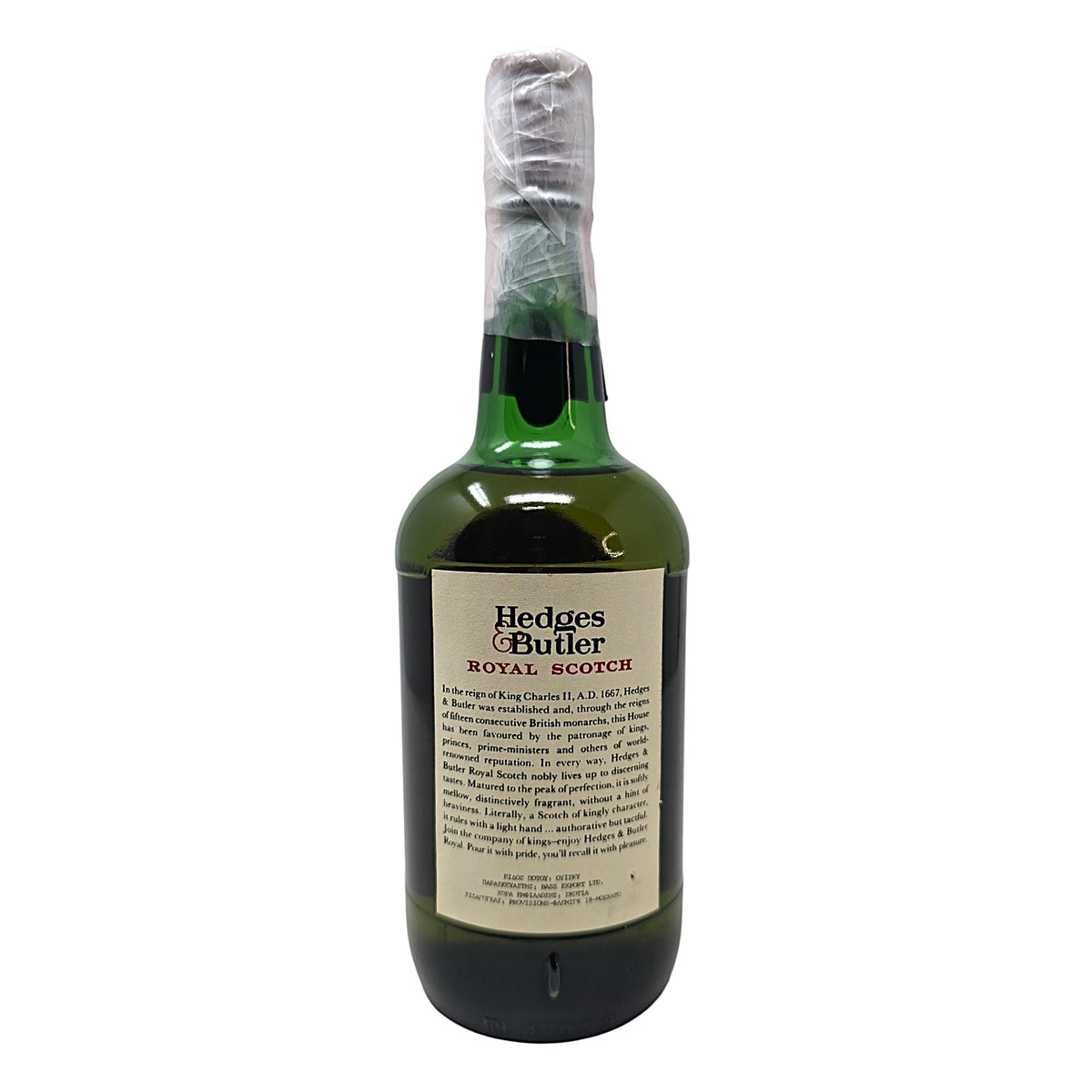 Hedges & Butler Royal De Luxe Scotch Whisky 0,75 L