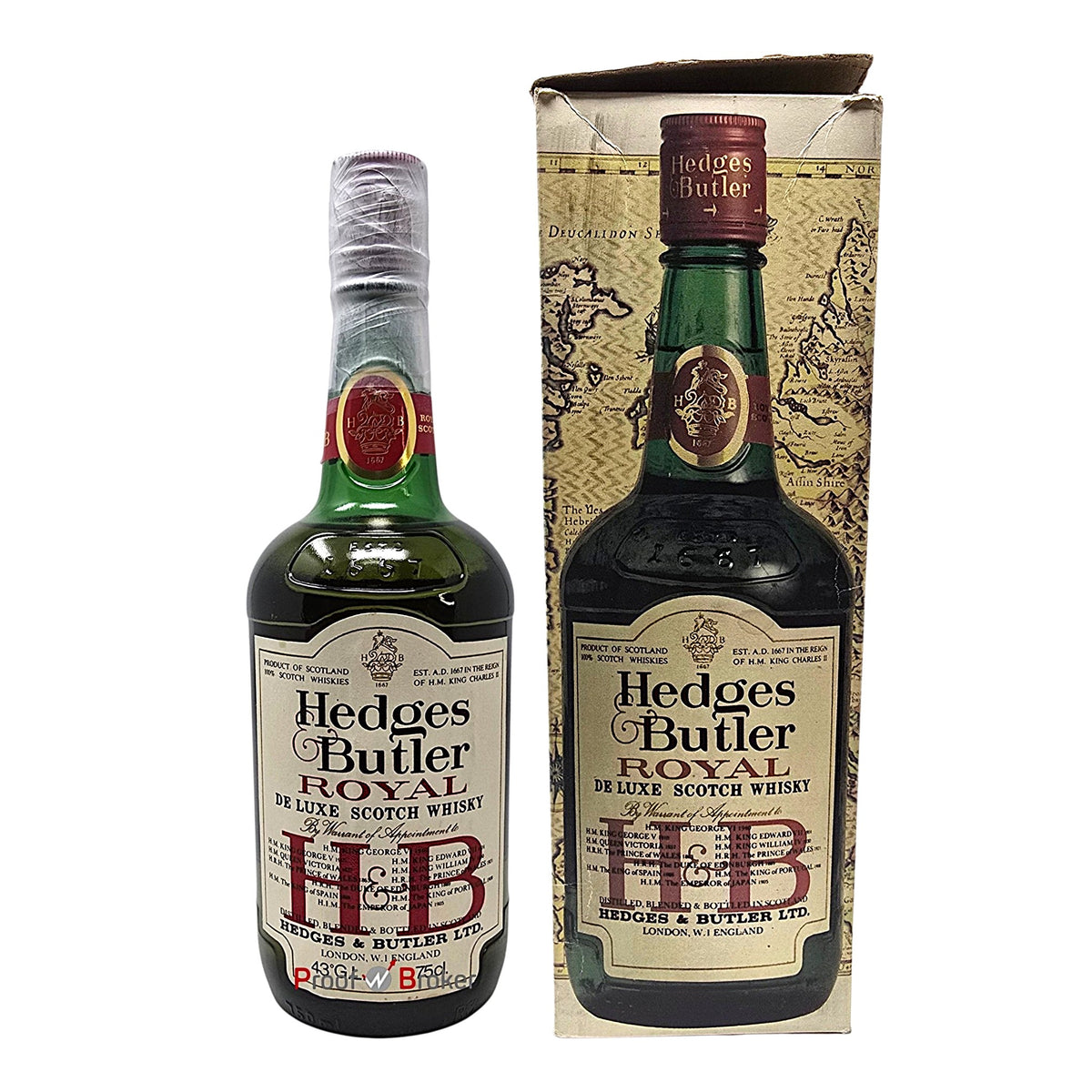 Hedges & Butler Royal De Luxe Scotch Whisky 0,75 L