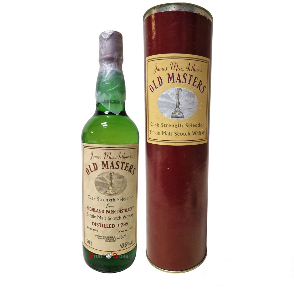 Highland Park 1989 James MacArthur Cask Strength Selection 0,7 L