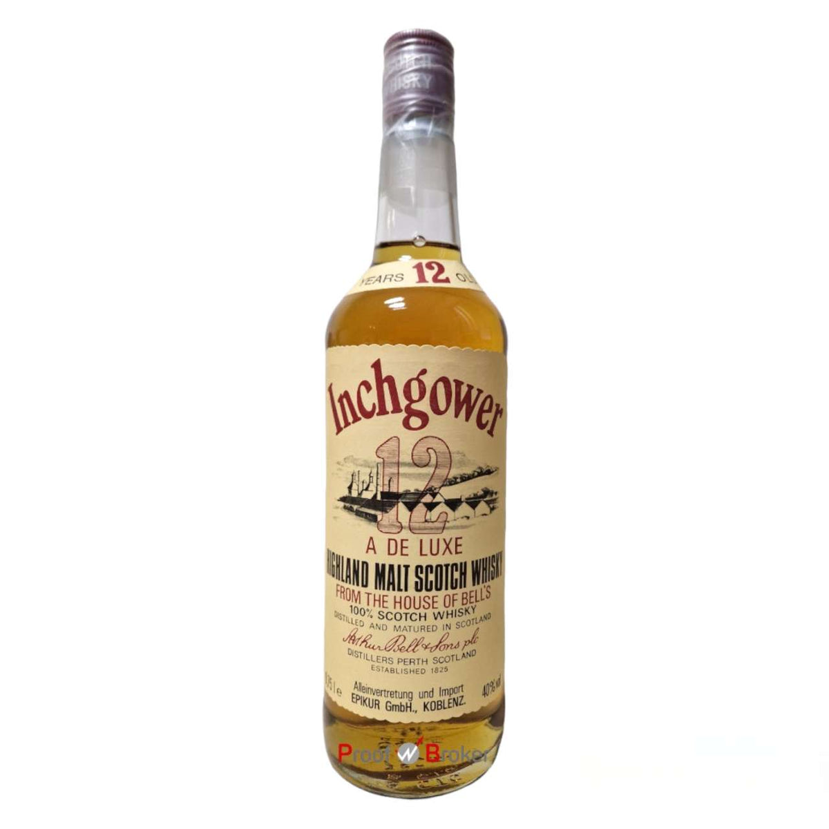 Inchgower 12 Years Old 1980's Bottling 0,75 L
