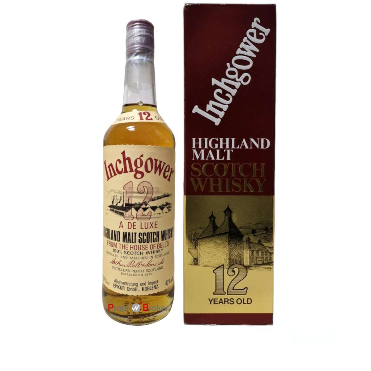Inchgower 12 Years Old 1980's Bottling 0,75 L