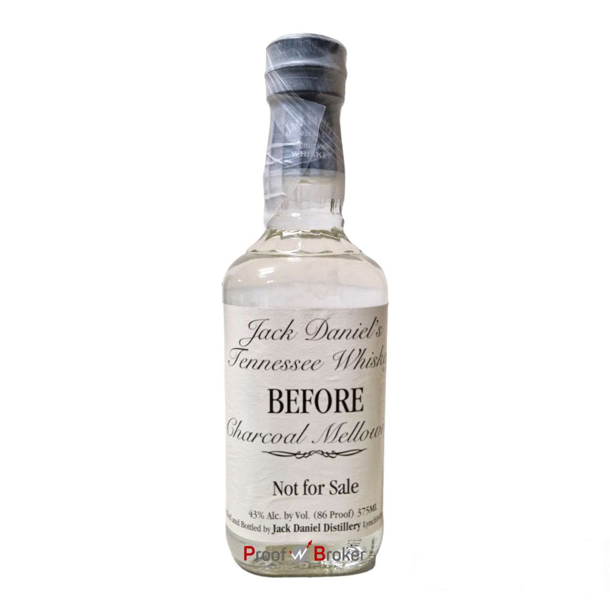 Jack Daniel's Before & After Charcoal Mellowing Set 2 x 375 ML