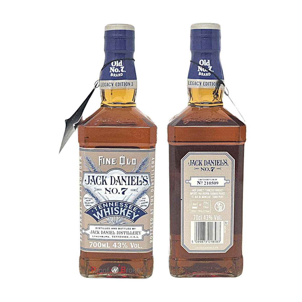 Jack Daniel's Legacy Edition No.3 Tennessee Whiskey 0,7 L