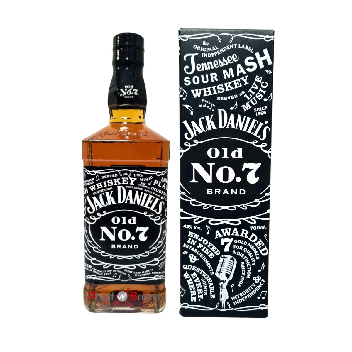 Jack Daniel's Old No.7 Paula Scher 2021 Edition 0,7 L