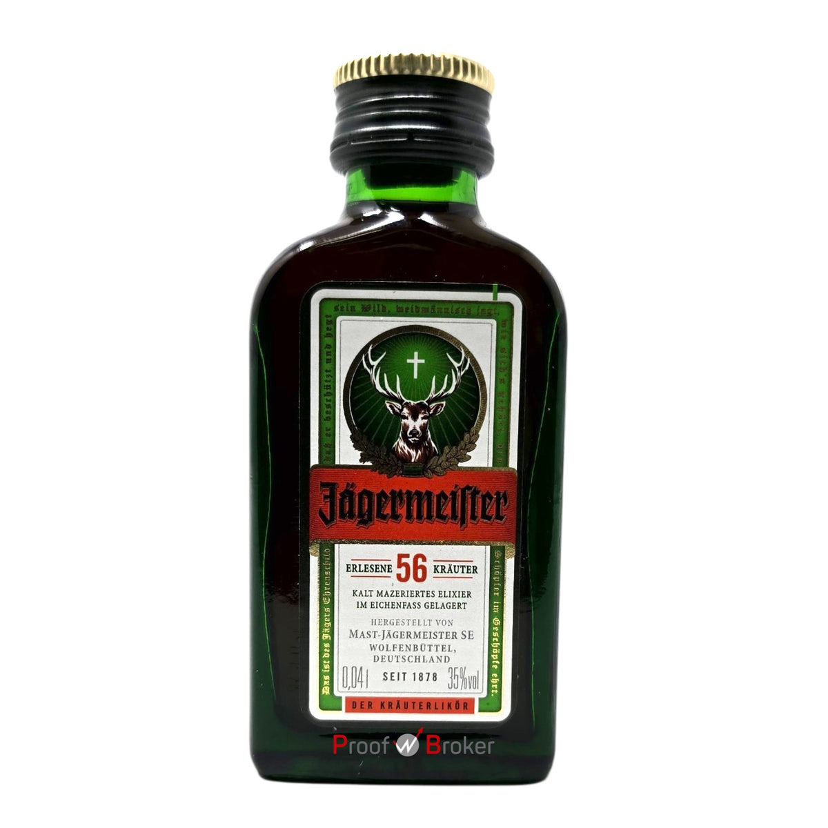Jägermeister Kräuterlikör Miniatur 0,04 L