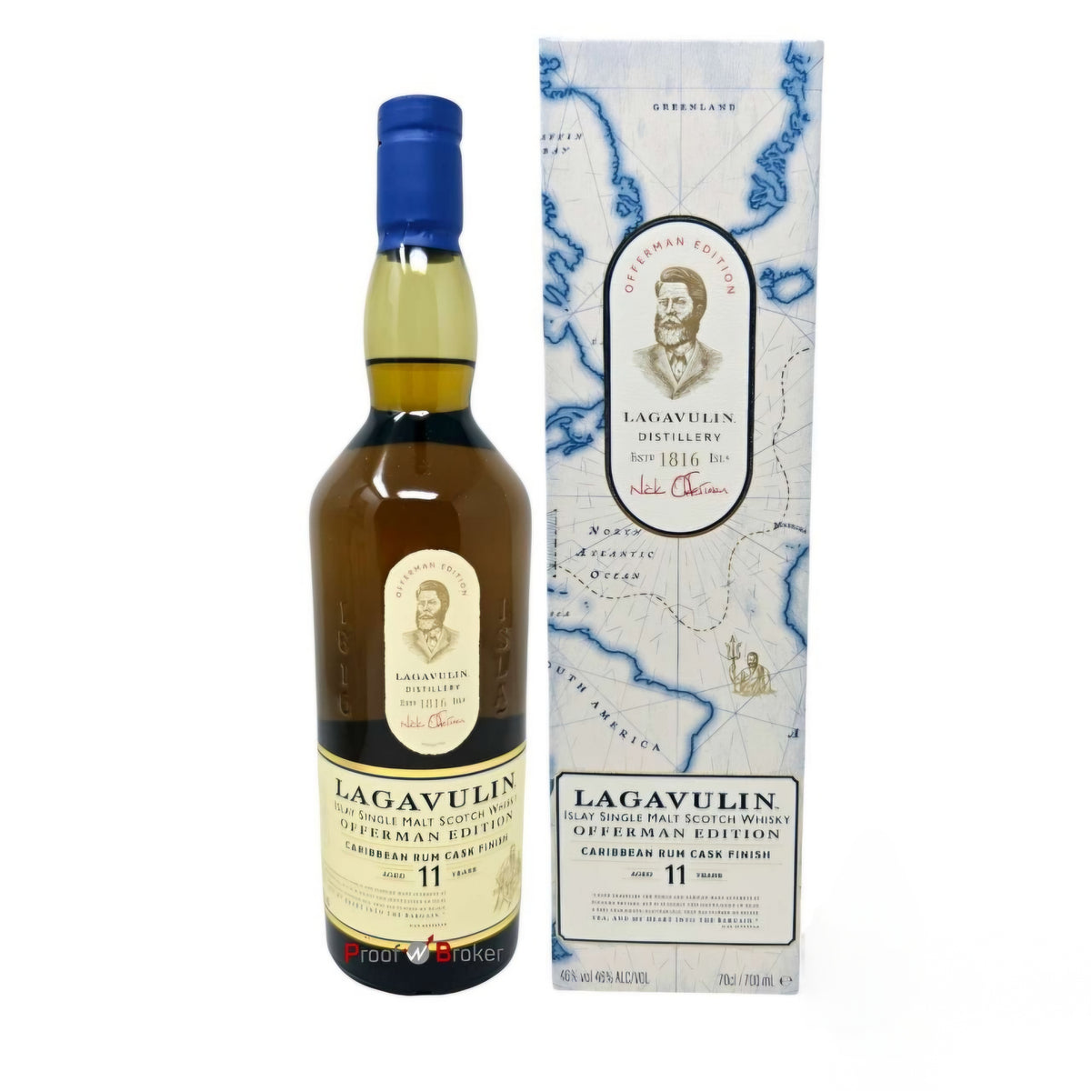 Lagavulin 11 Years Caribbean Rum Cask Finish Offerman Edition 0,7 L