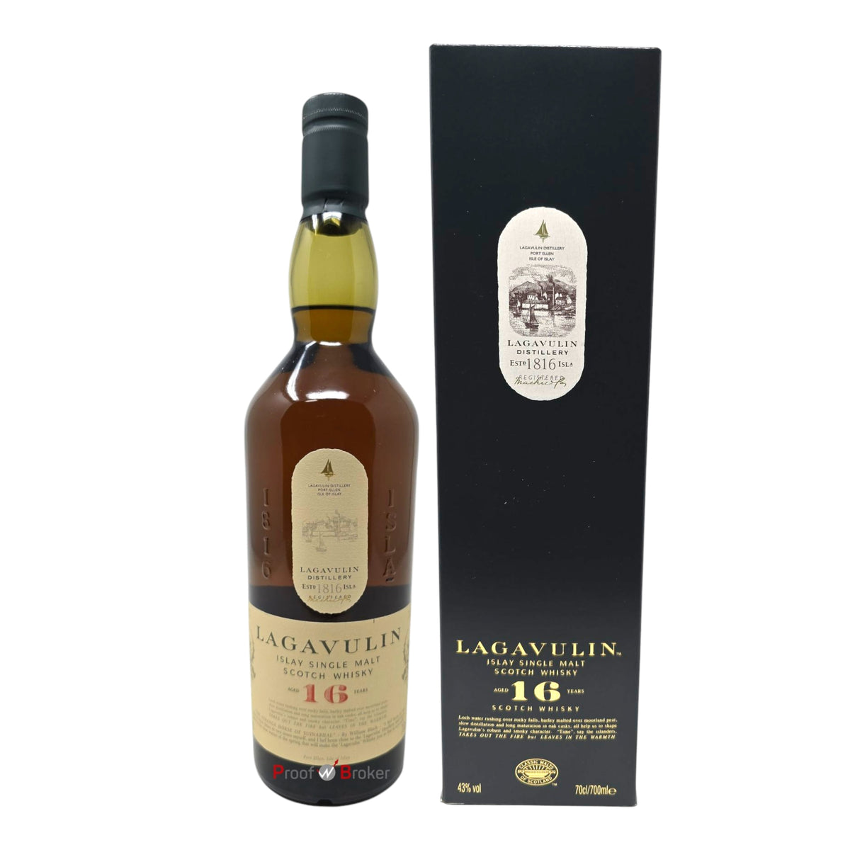 Lagavulin 16 Years Islay Single Malt Scotch Whisky 0,7 L