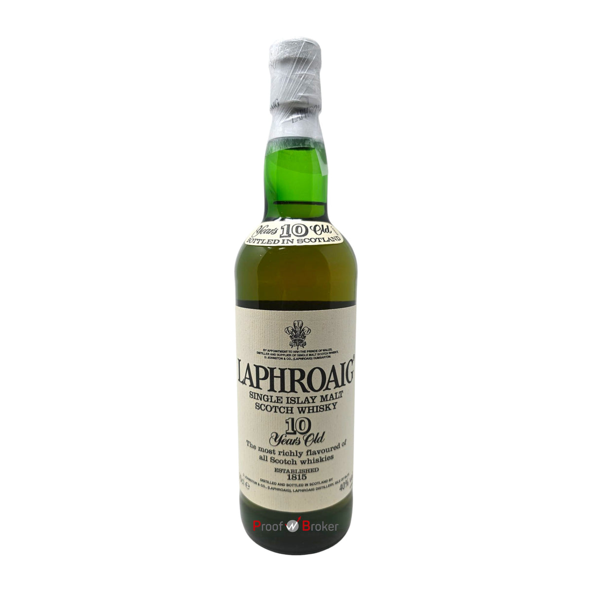 Laphroaig 10 Years Old Neck Label 0,7 L