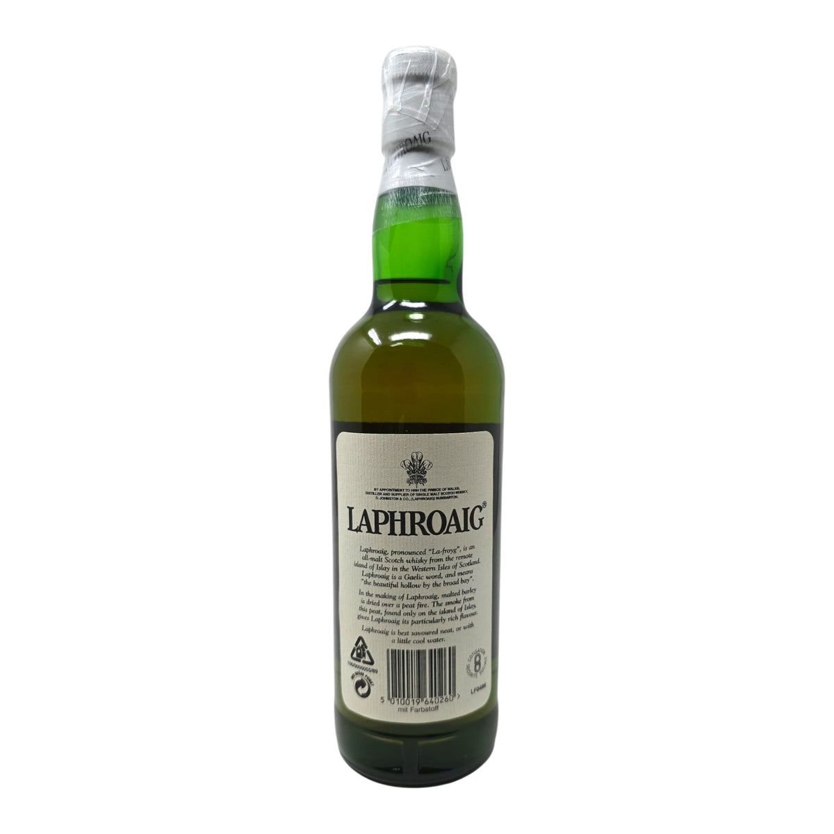 Laphroaig 10 Years Old Neck Label 0,7 L