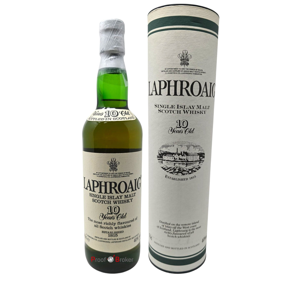 Laphroaig 10 Years Old Neck Label 0,7 L