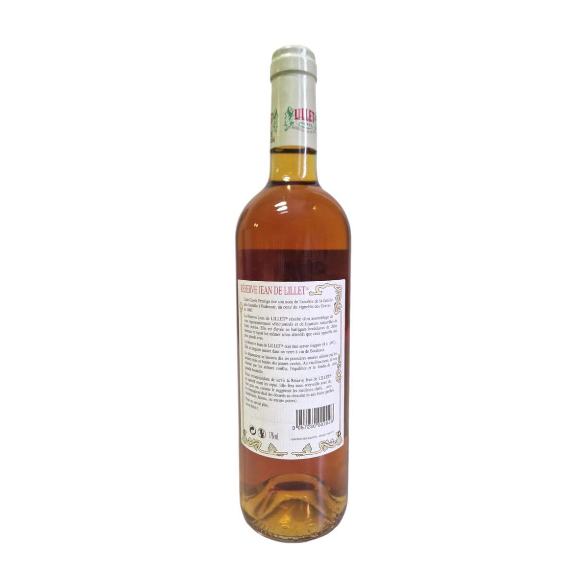 Lillet Reserve Jean De Lillet Blanc 2006 0,75 L