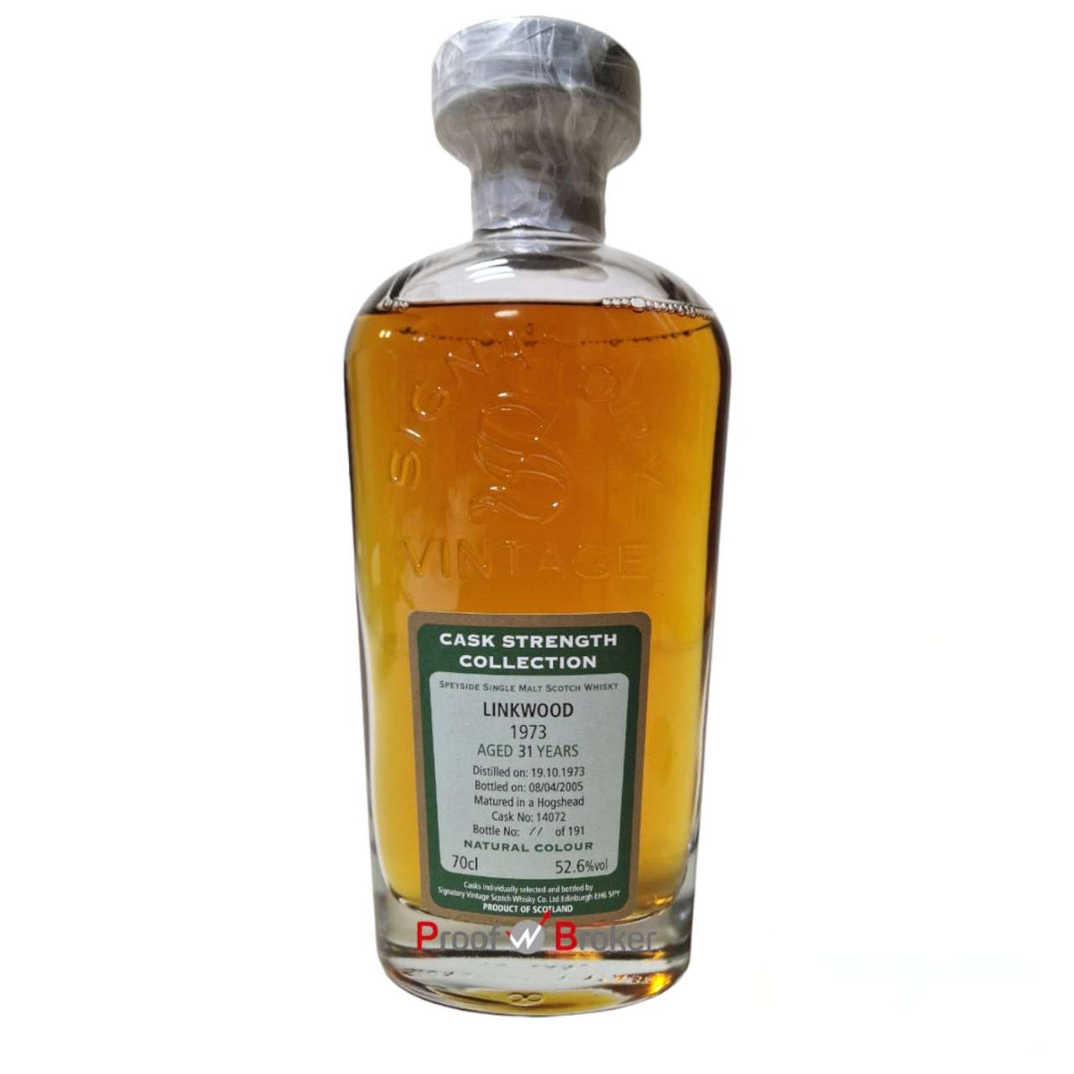 Linkwood 1973 Signatory Vintage Cask Strength Collection 0,7 L